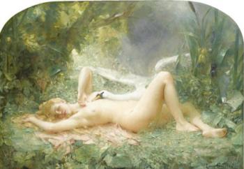 裡昂 弗朗索瓦 科梅爾 Le Triomphe du cygne 裡昂 弗朗索瓦 科梅爾 Le Triomphe du cygne